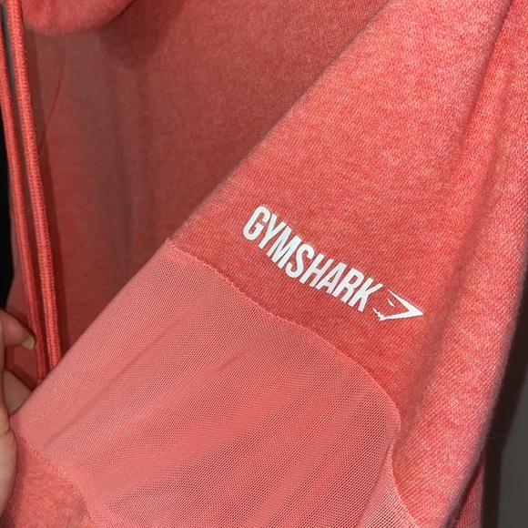 Cowl neck Gymshark hoodie with mesh details on sleeves - Picture 3 of 3
